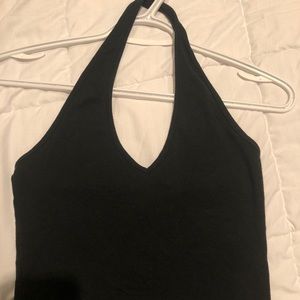 Brandy Melville black halter top